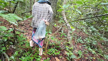Warga Desa Thailand Amatir Beraksi Mesra Di Hutan Terbuka Rekaman 4k Panas