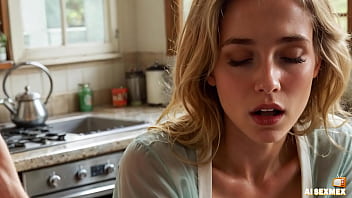 Ibu Tiri Digoyang Anak Tirinya Di Dapur – Pantat Besar Dan Payudara Hot Saat Ayah Keluar Rumah