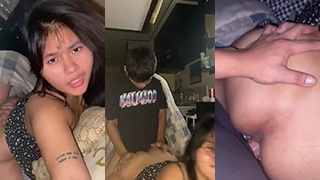 Malam Panas Di Ranjang Dengan Pacar Seksi Yang Menggoda