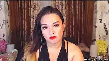 Gadis Webcam Berambut Cokelat Yang Menggoda Sedang Mengobrol Panas