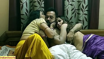 Goyang Ranjang Panas: Bhabhi India Berganti Pasangan Dengan Keluarga Seksi Berbahasa Hindi