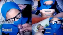 Ngentot Cewek Berjilbab Biru Berkacamata