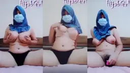 Remasan Hijab Menggoda Payudara Besar