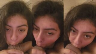 Gadis Delhi Panas Mengisap Kontol Pacarnya Di Video Mesra India