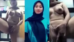 Amirah Syariza Menggoda Dengan Hijab, Menggairahkan Dan Penuh Nafsu