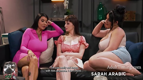 Dada Montok Sadar Gak Butuh Cowok Goblok Kalo Saling Main Satu Sama Lain – Romi Rain, Lexi Luna, Sarah Arabic