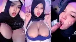 Arra Zinny Si Toge Hijabers, Bikin Nafsu Naik Lihat Lekukannya Yang Bikin Greget.