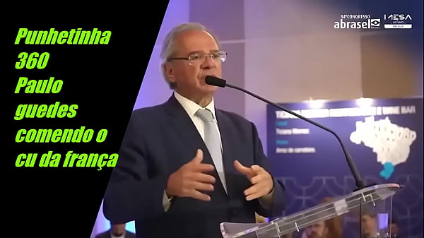 Paulo Guedes Ngentot Lubang Pantat Prancis Sampai Meringis.