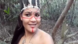 Video Panas Gadis Hutan Dan Pria Kota, Adegan Liar Di Rimba.