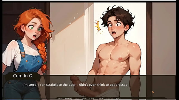 Petani Nakal [ Game Hentai Tabu ] Ep.1 Kontol Gede Banget Nongol Di Depan Kakak Tiri!